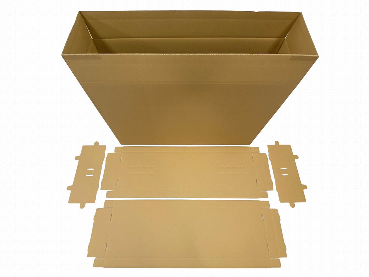 ＭＯＮＩＢＯＸ　３４－４３インチ対応　液晶モニター・薄型テレビ梱包用ダンボール　（サイズ可変式）